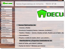 Tablet Screenshot of decuore.es